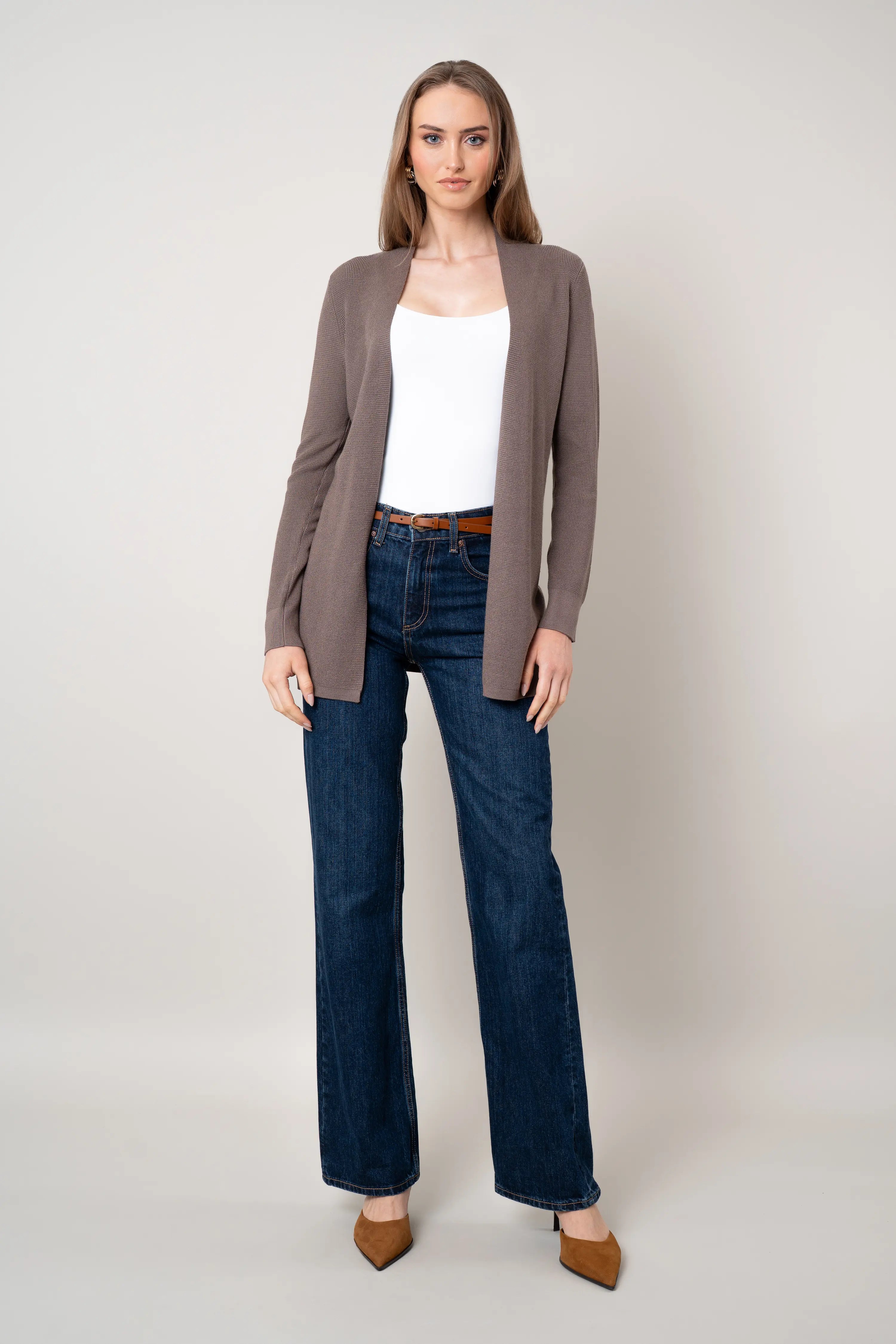 The Lightweight Open Cardigan