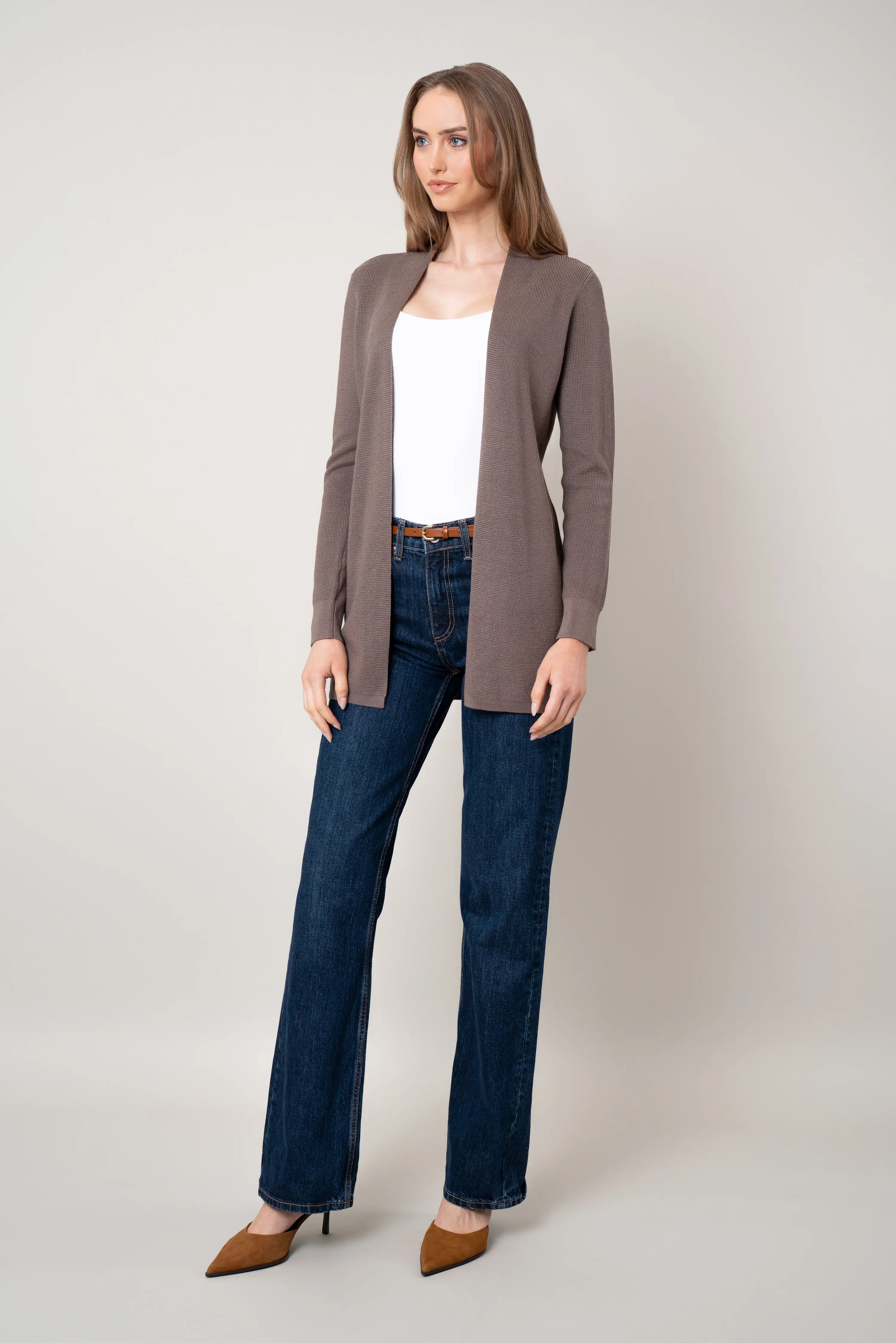 The Lightweight Open Cardigan