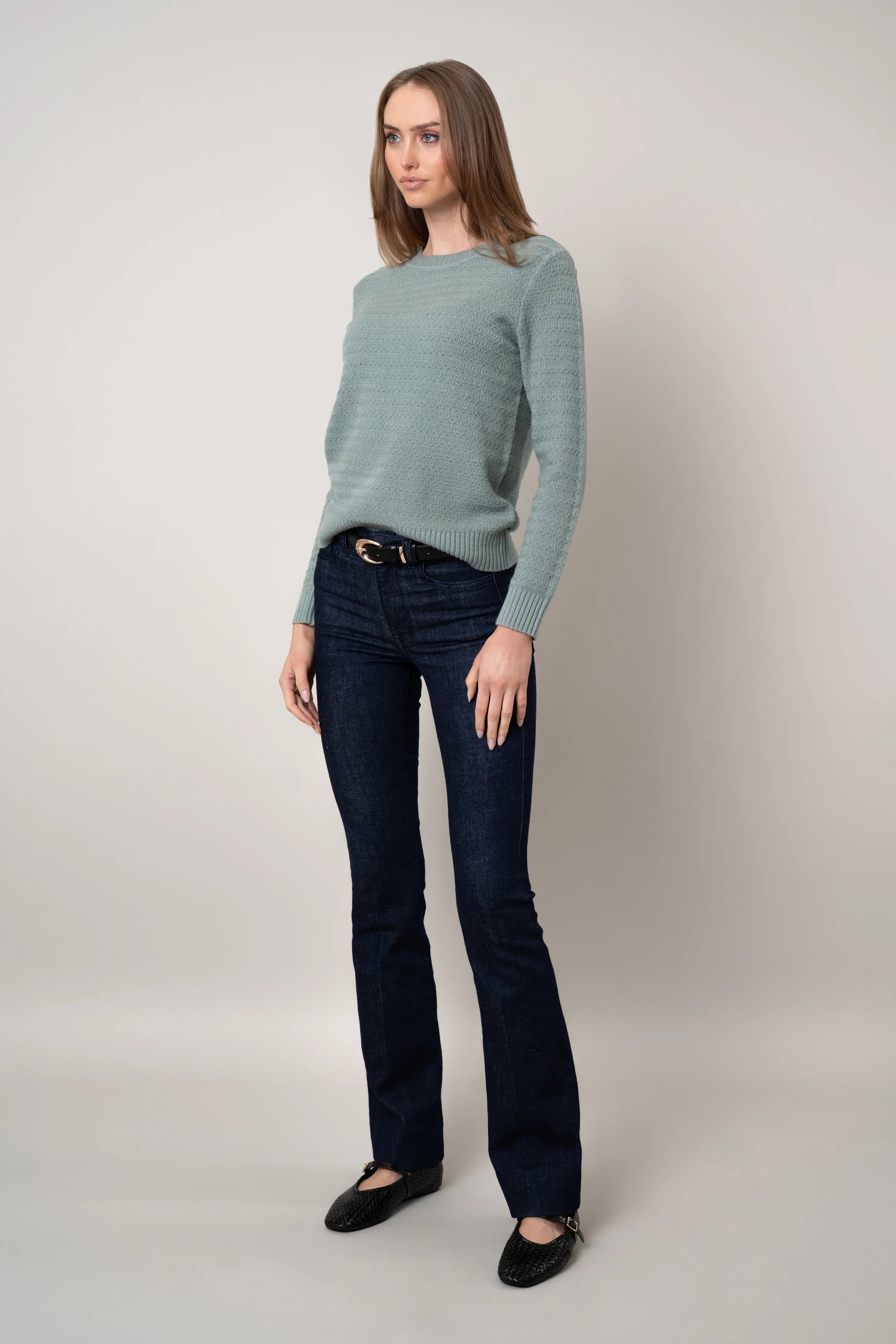 The Textured Crewneck Pullover