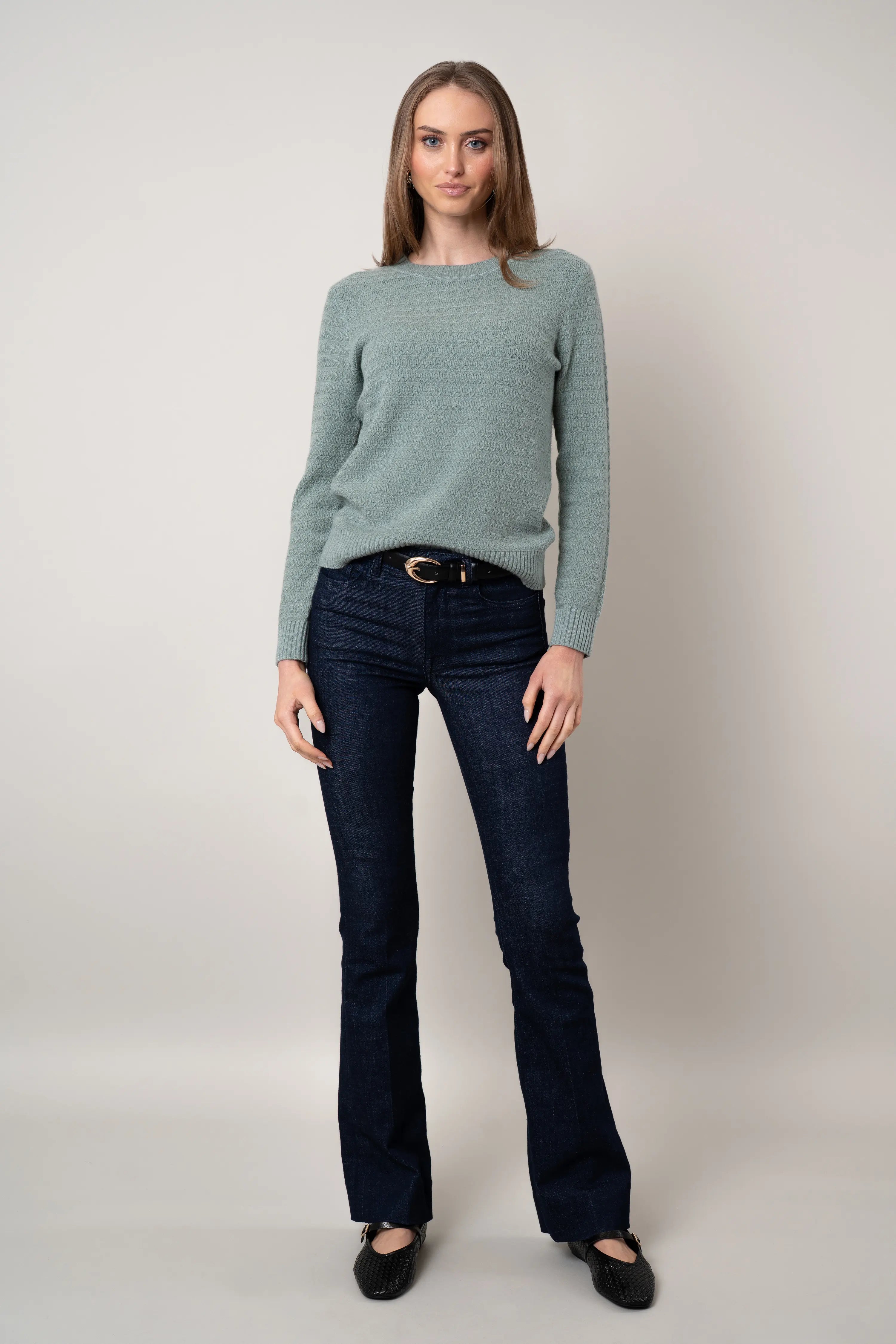 The Textured Crewneck Pullover