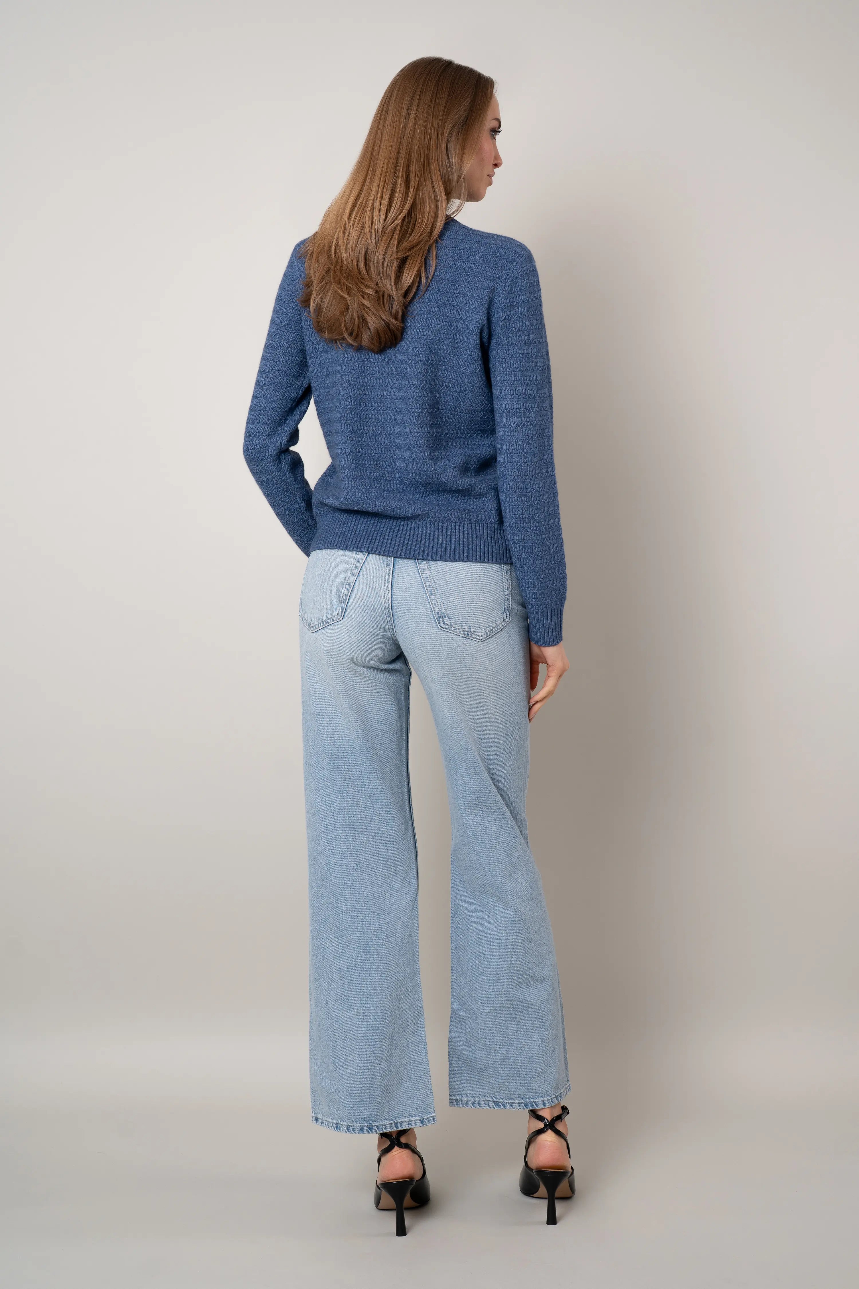 The Textured Crewneck Pullover