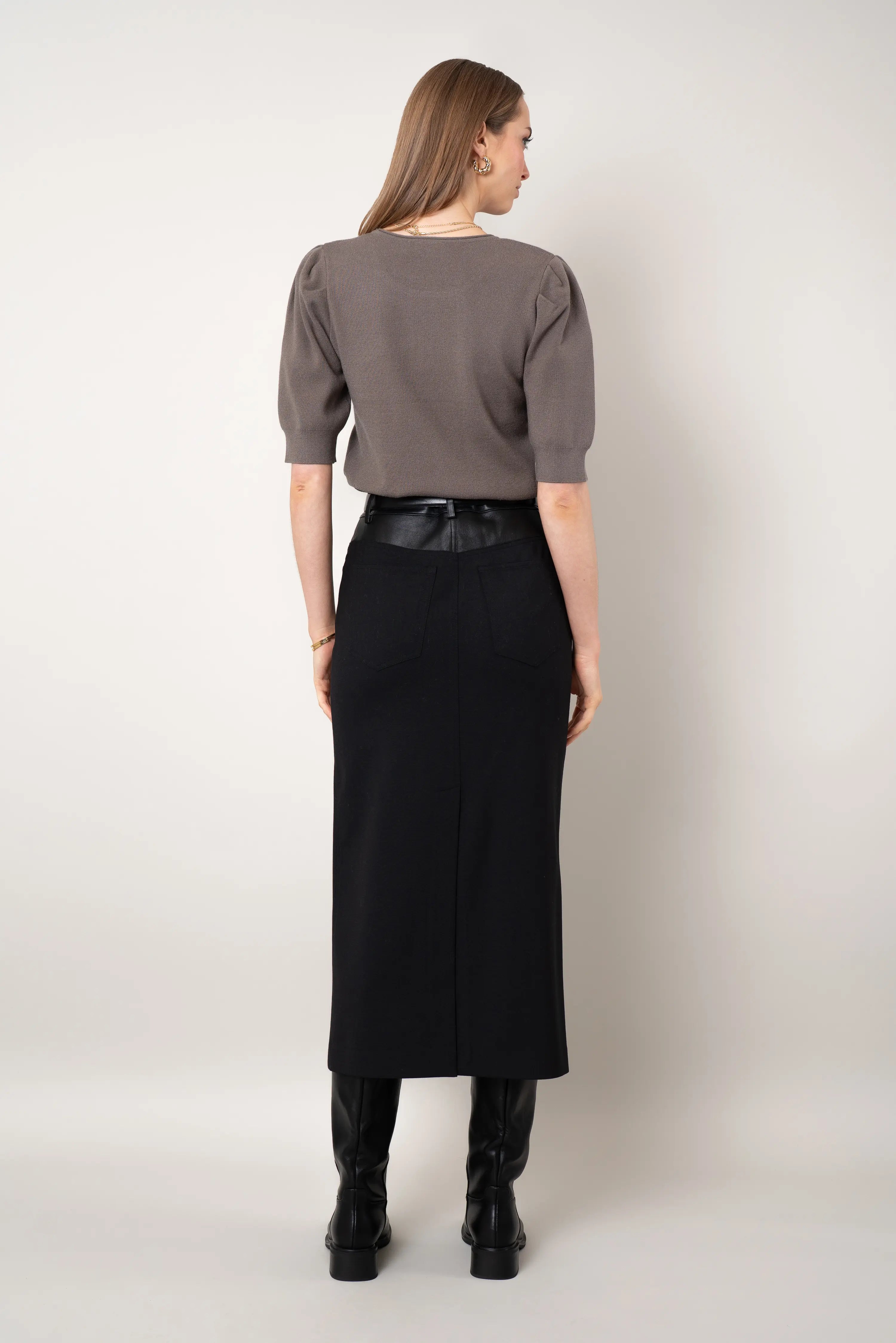 The Puff Sleeve Sweater Tee