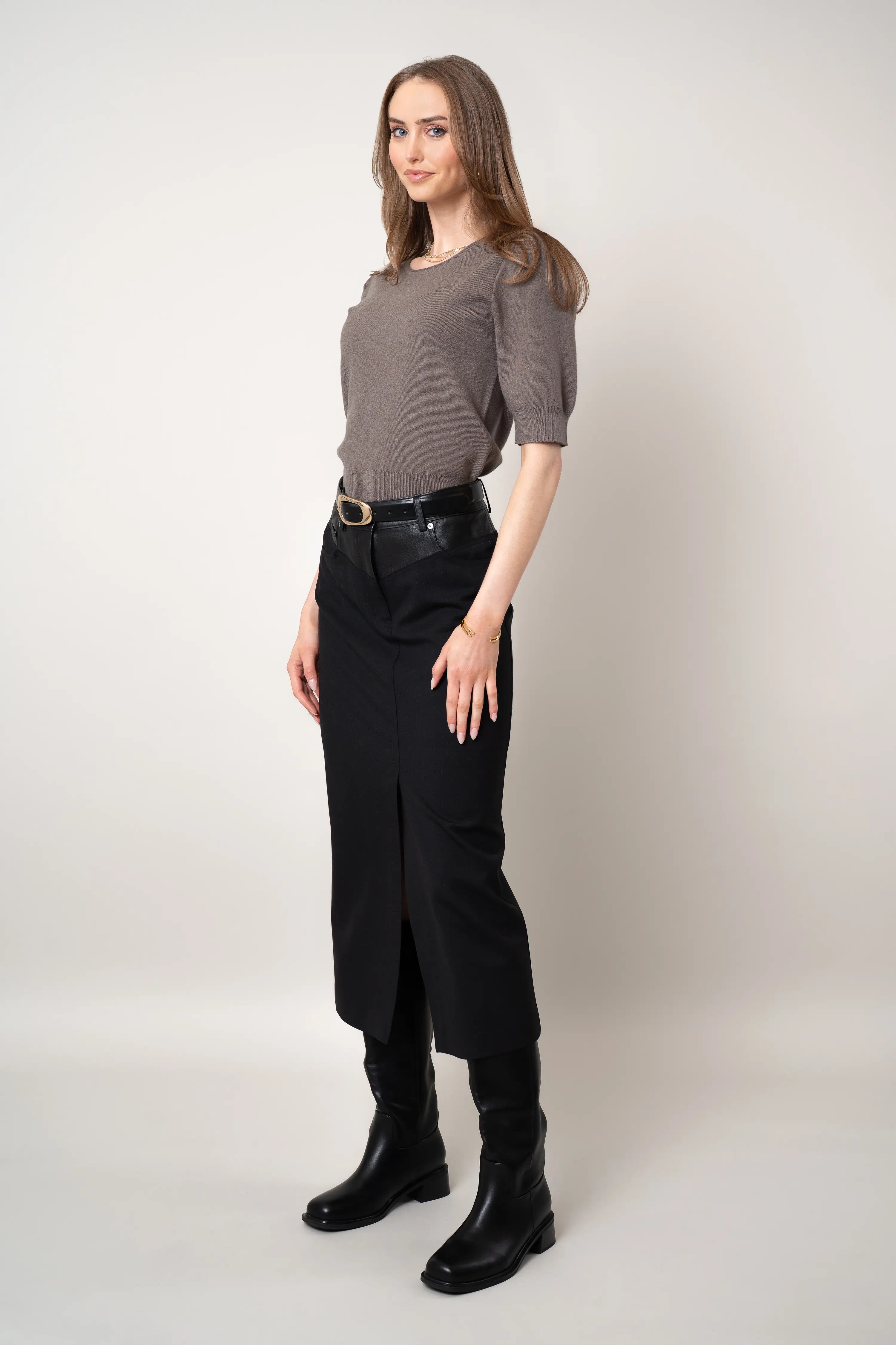 The Puff Sleeve Sweater Tee