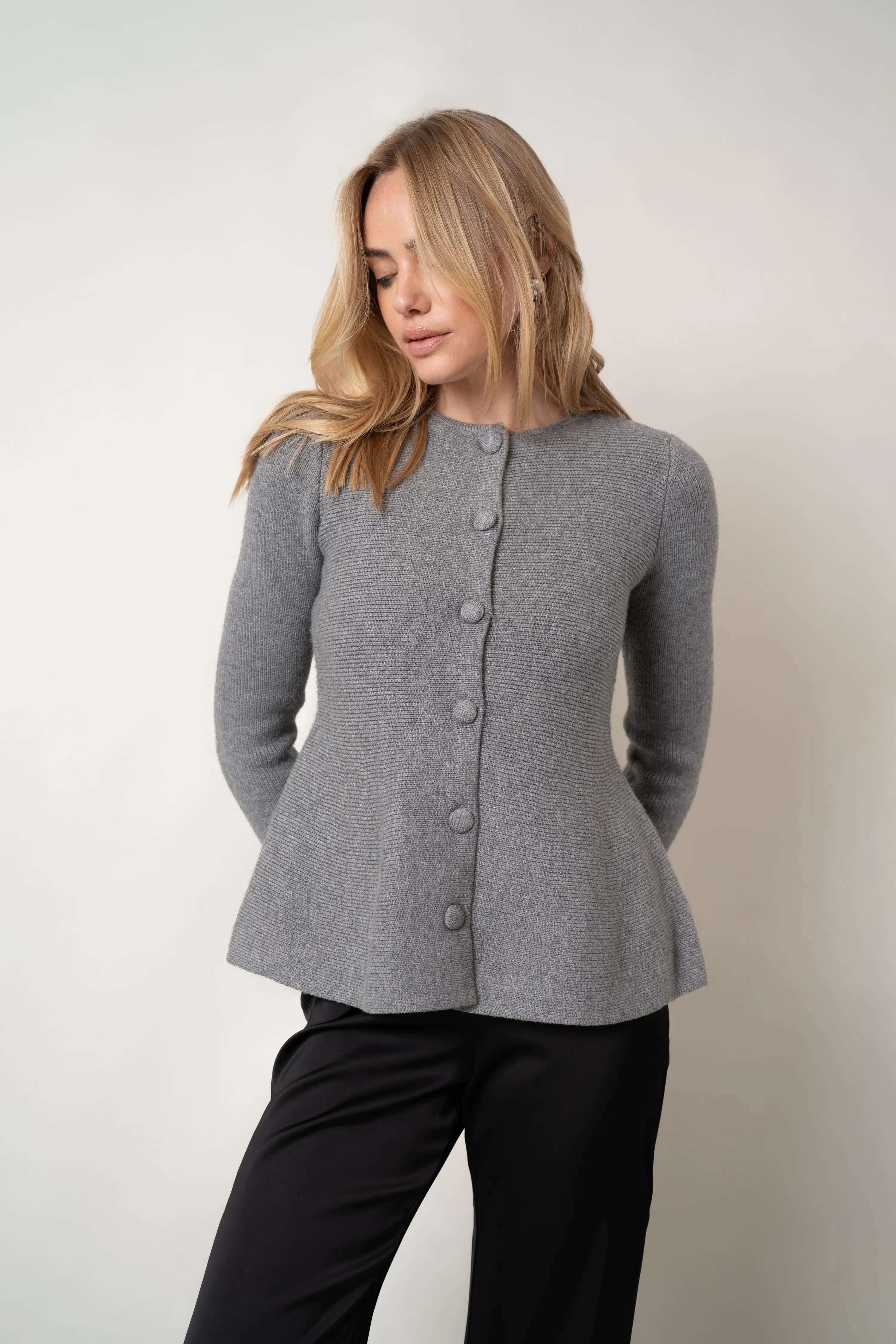 The Sculpted Button Jacket
