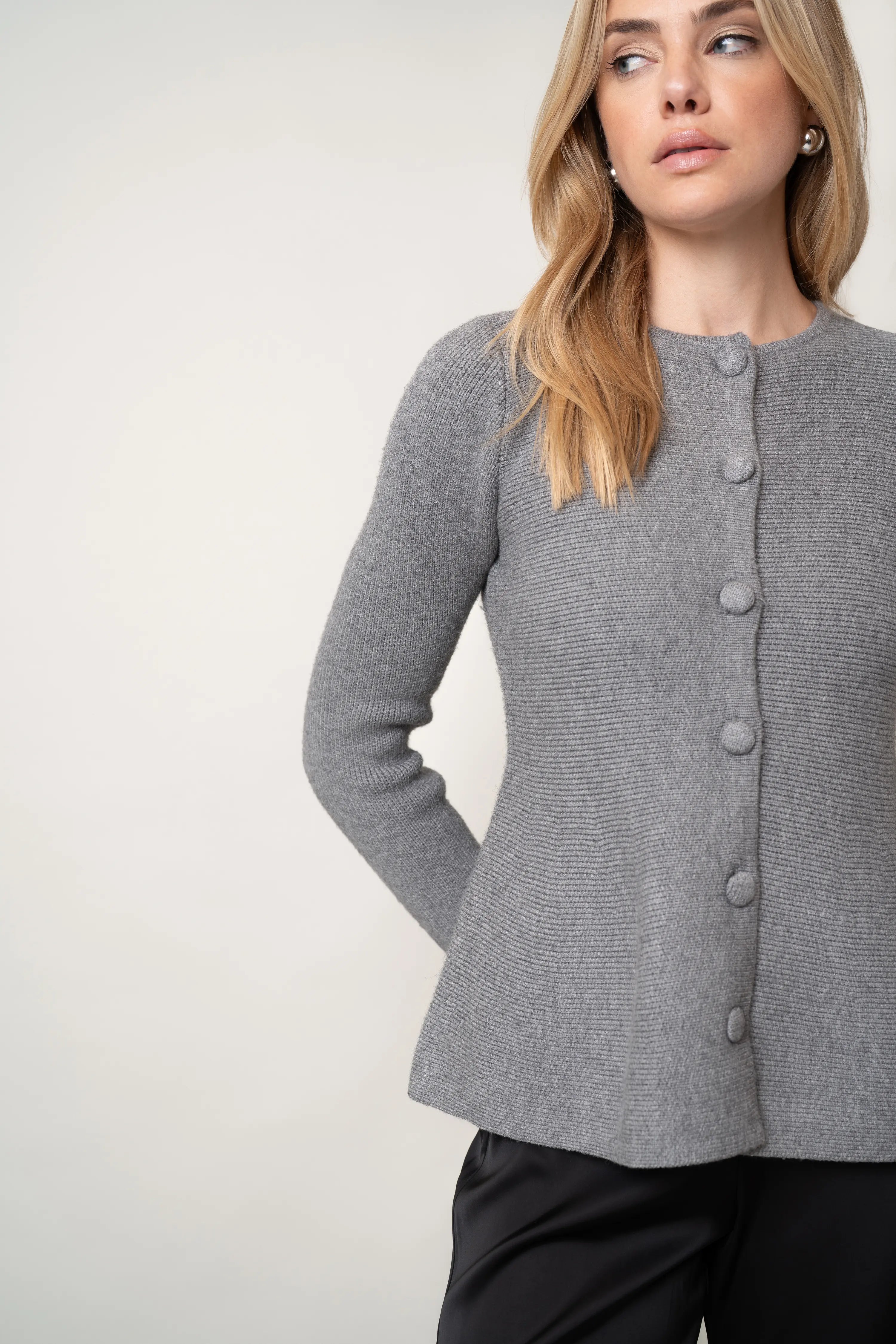 The Sculpted Button Jacket