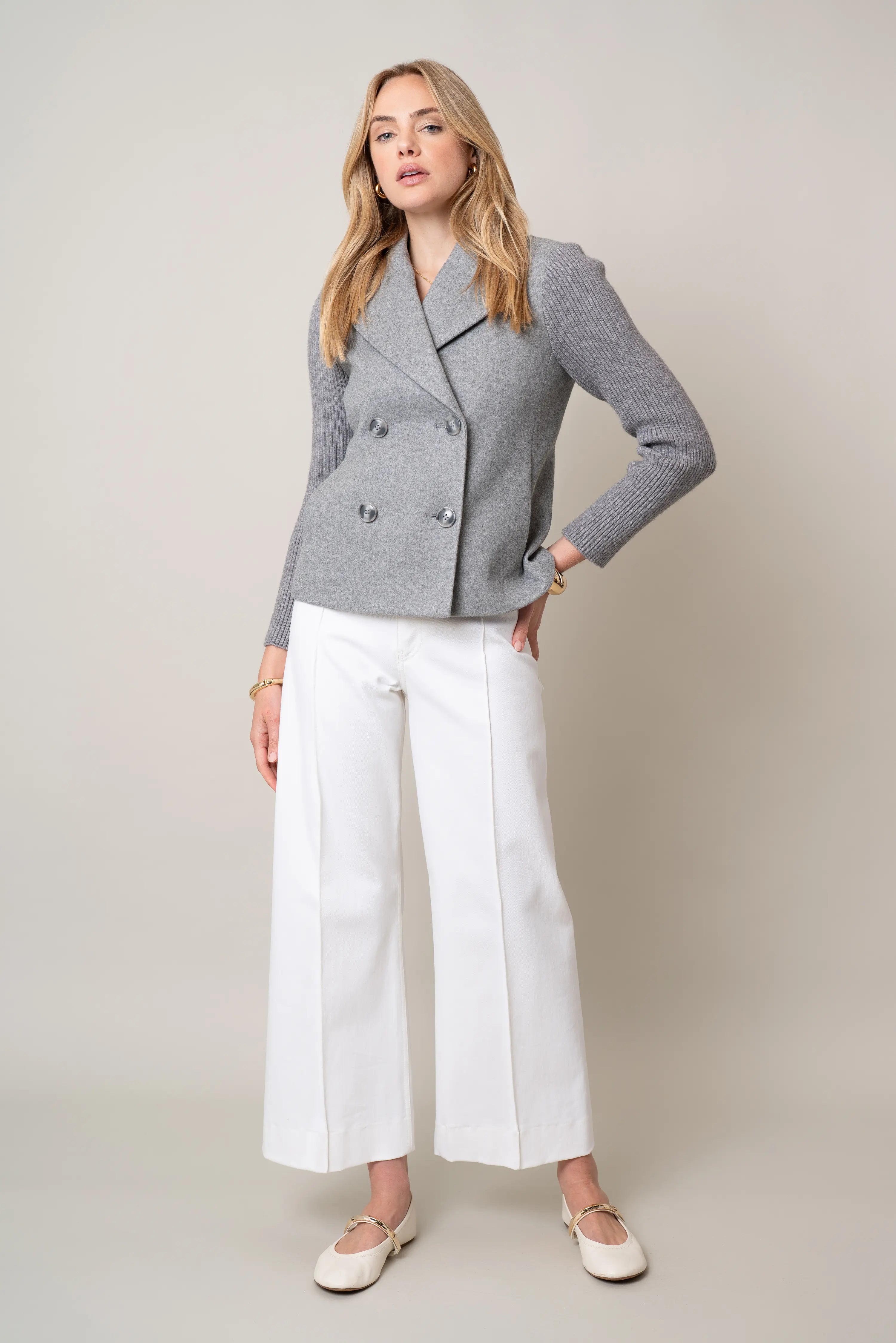 The Structured Knit Blazer