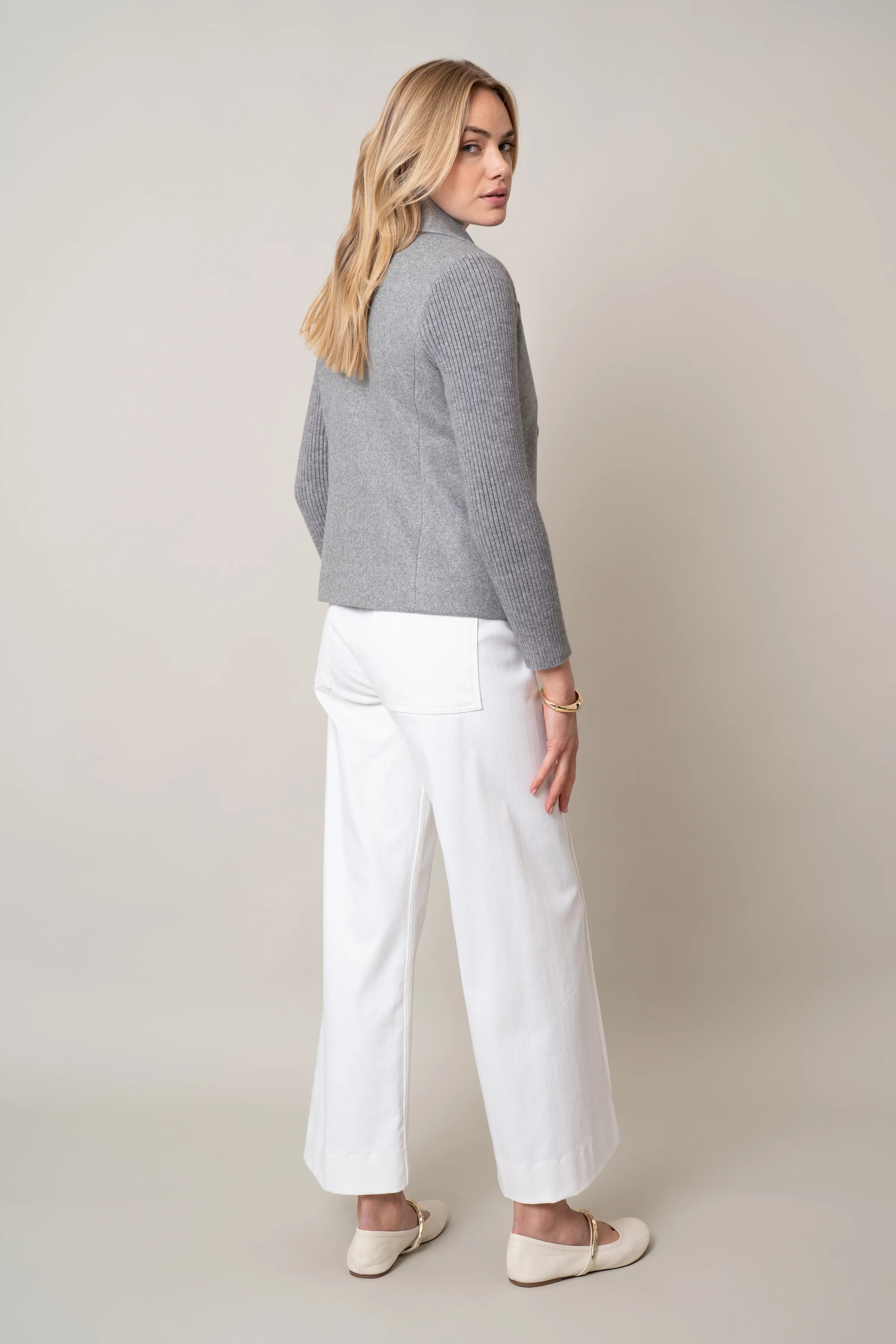 The Structured Knit Blazer