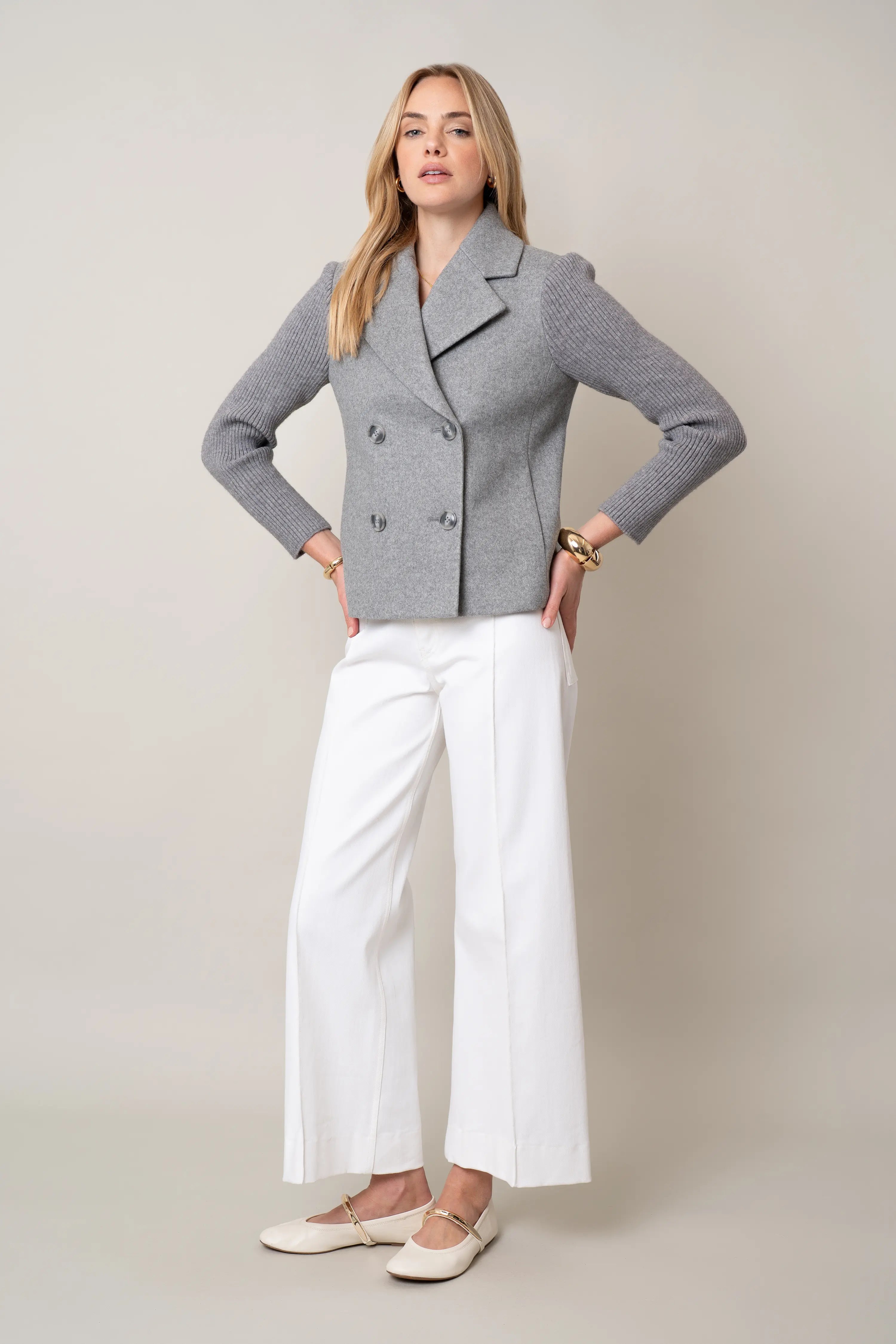 The Structured Knit Blazer