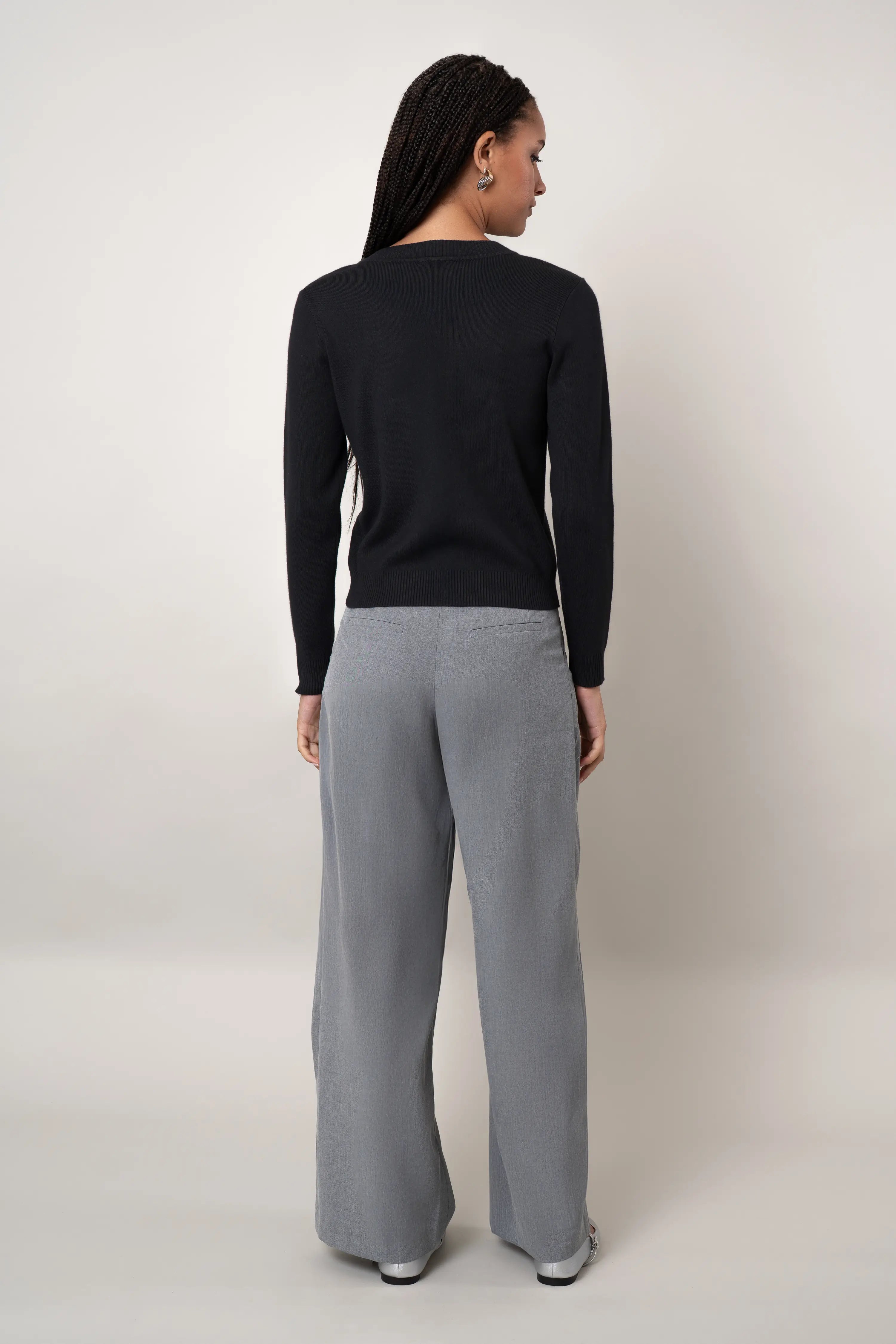 The Classic Crewneck Cardigan