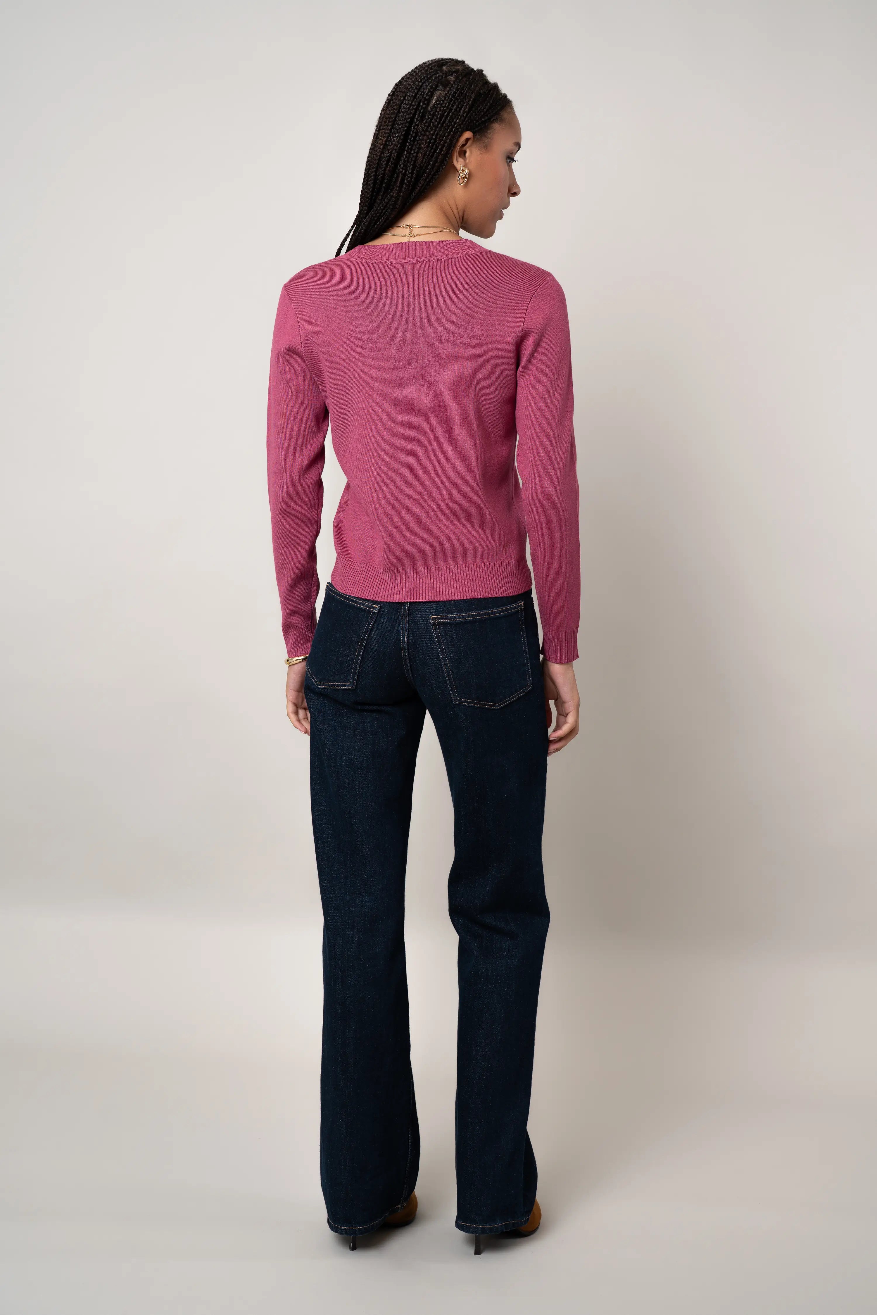 The Classic Crewneck Cardigan