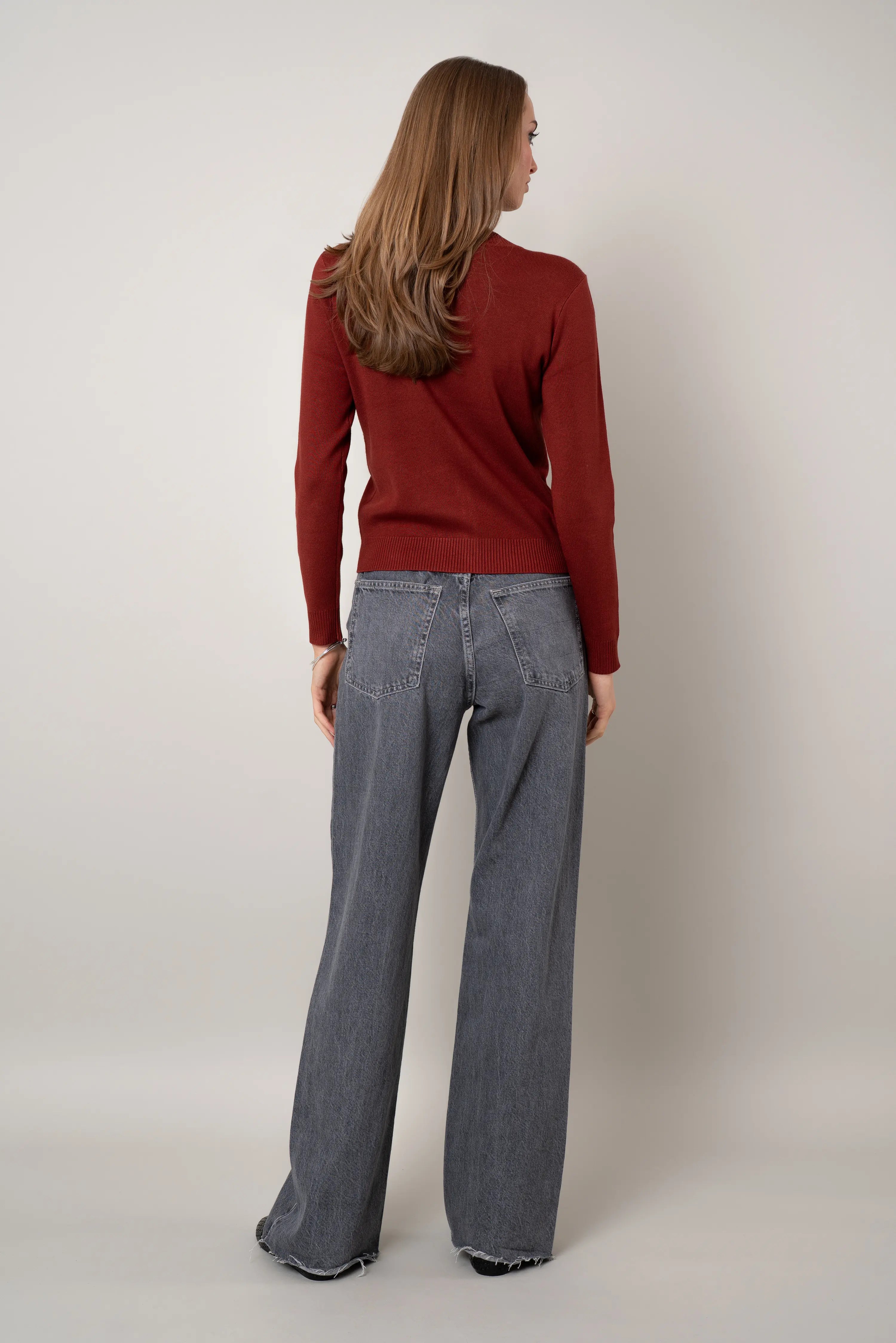 The Classic Crewneck Cardigan