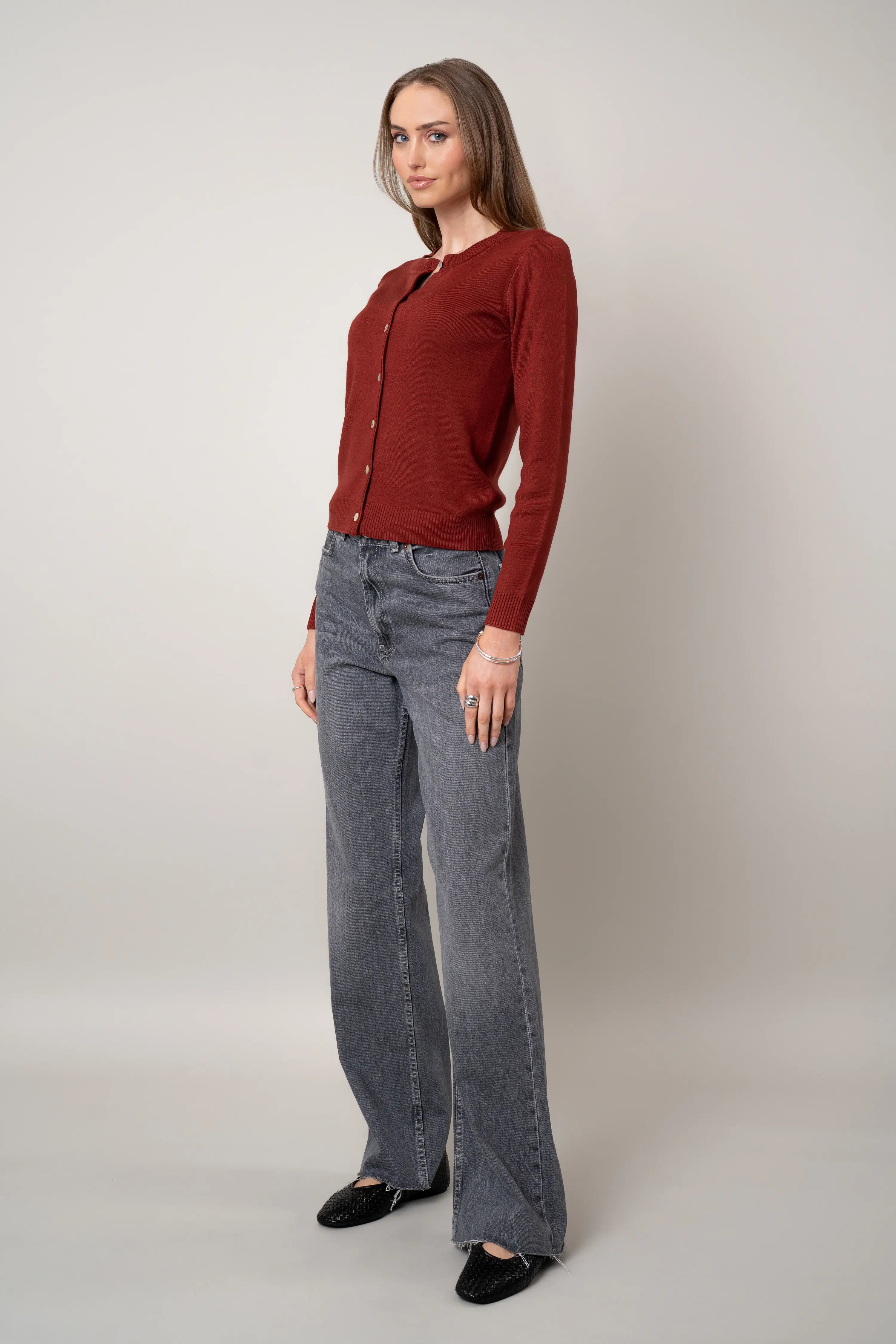 The Classic Crewneck Cardigan