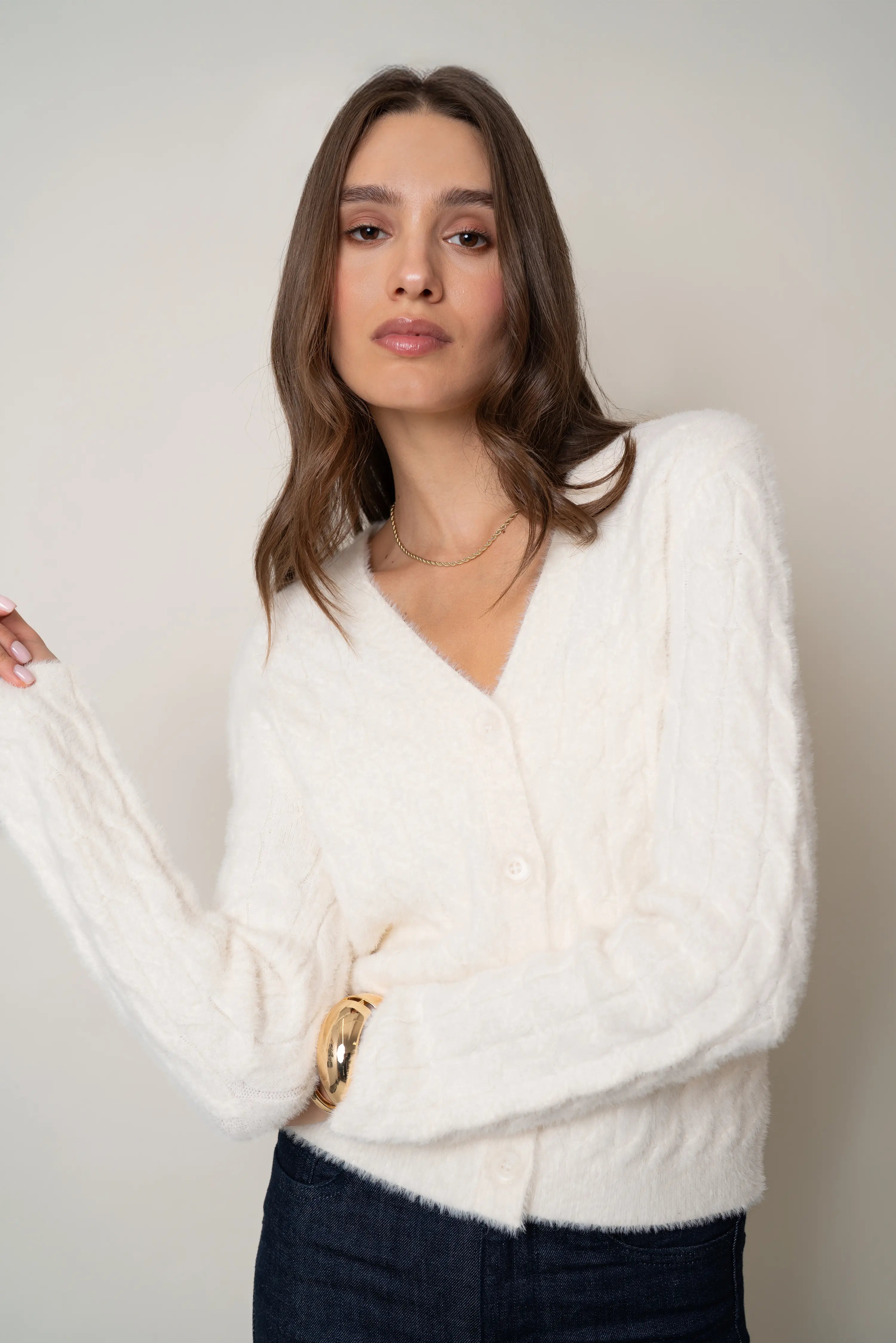 The Cloud Texture Cardigan