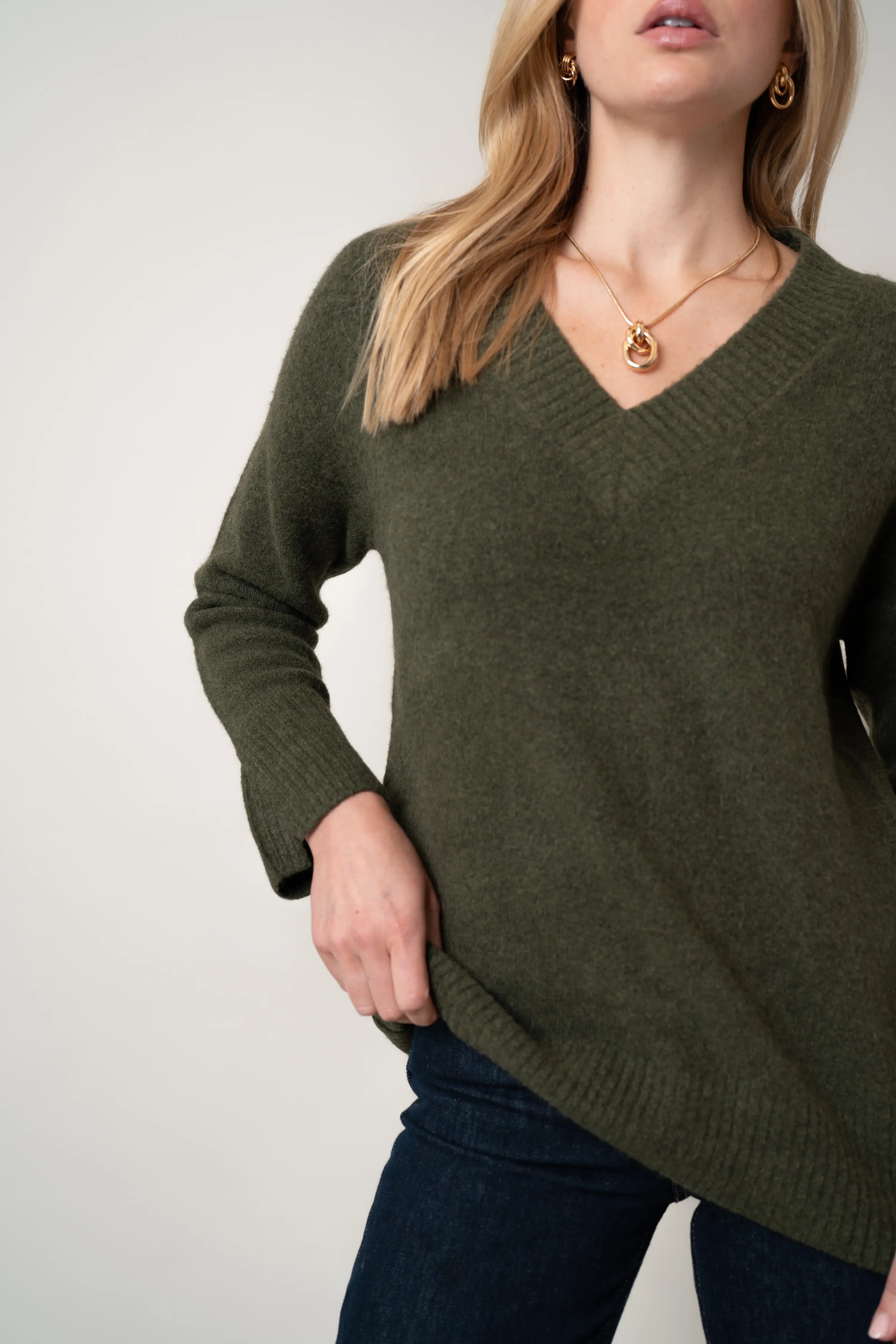 The Luxe V-Neck Tunic