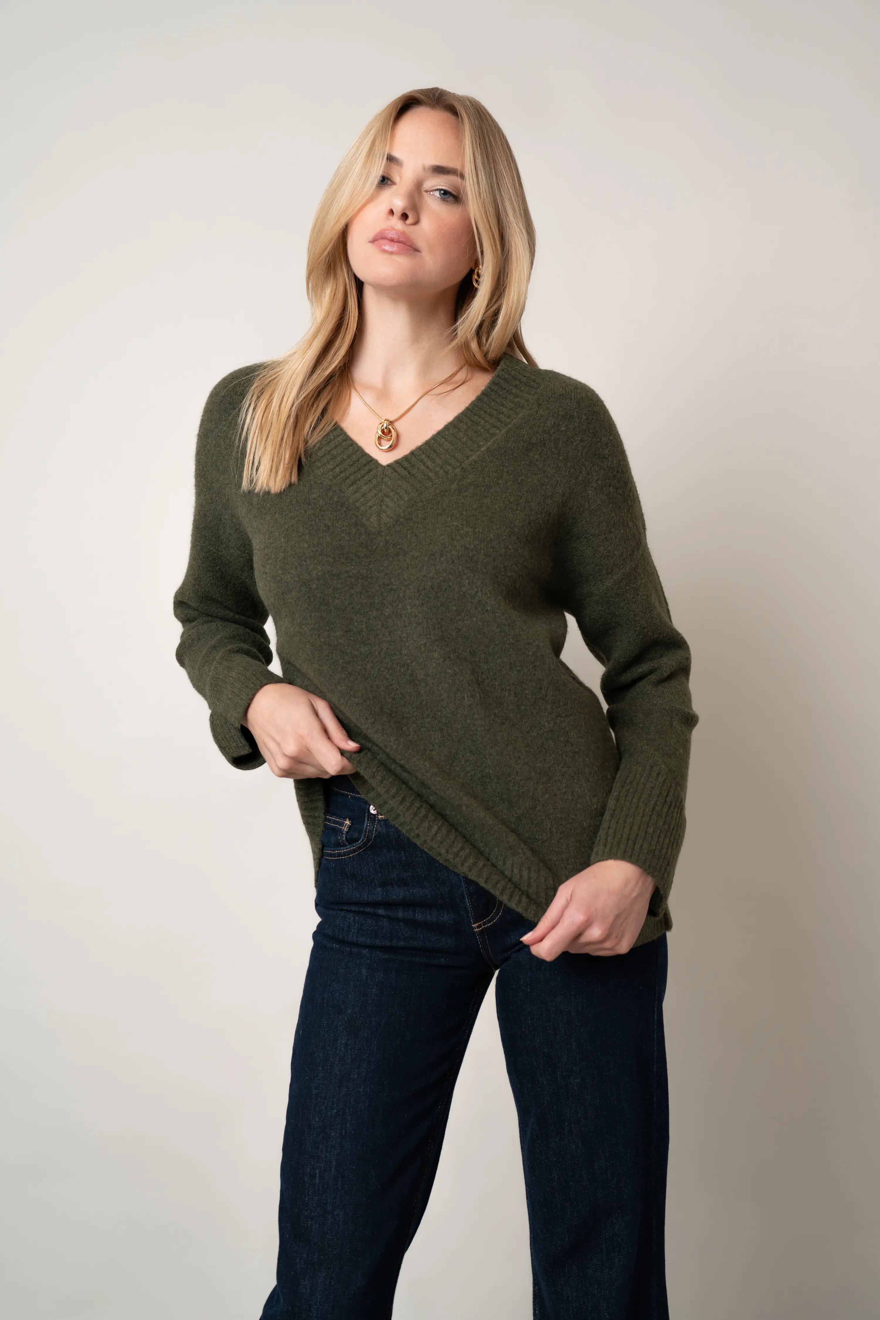 The Luxe V-Neck Tunic