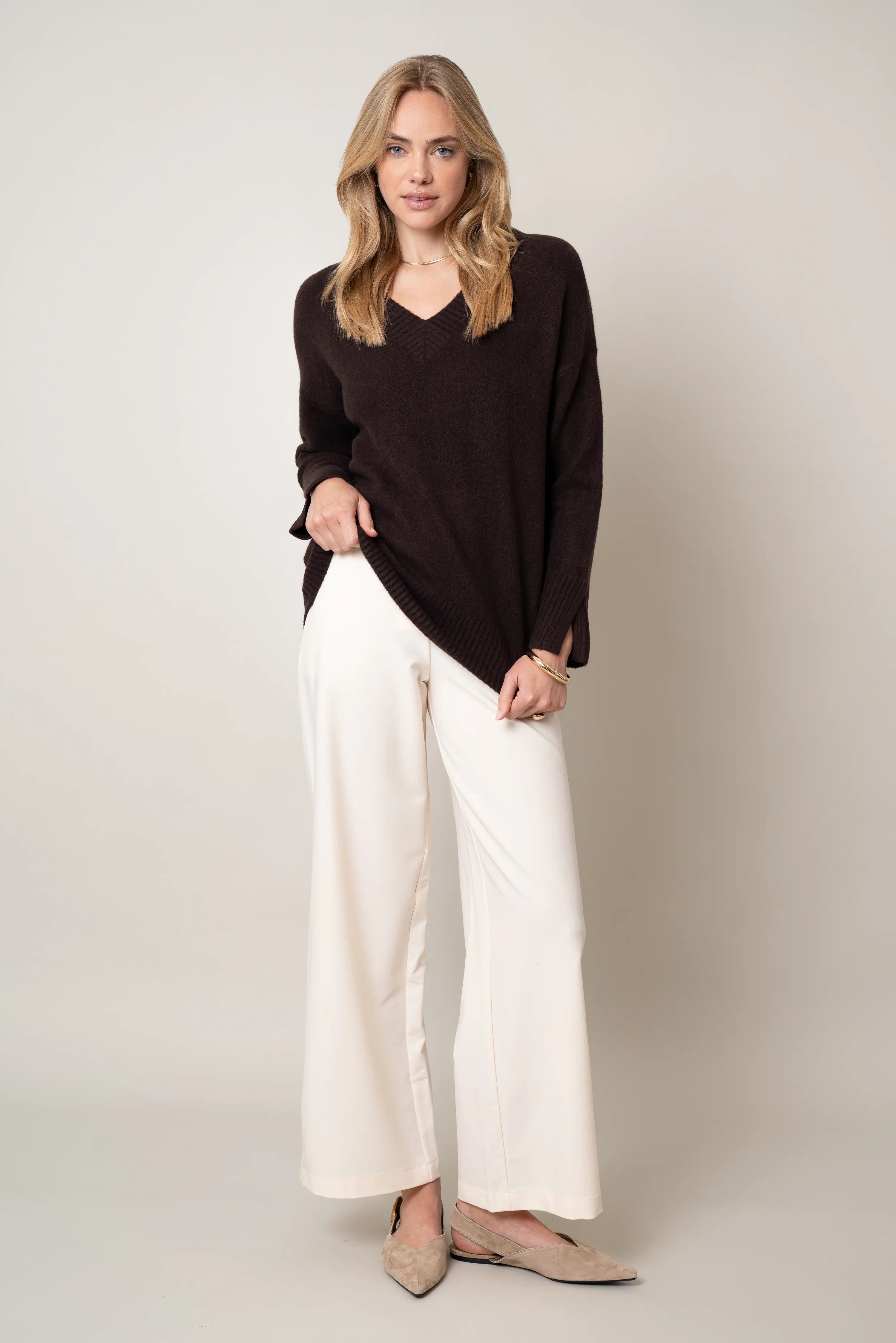 The Luxe V-Neck Tunic