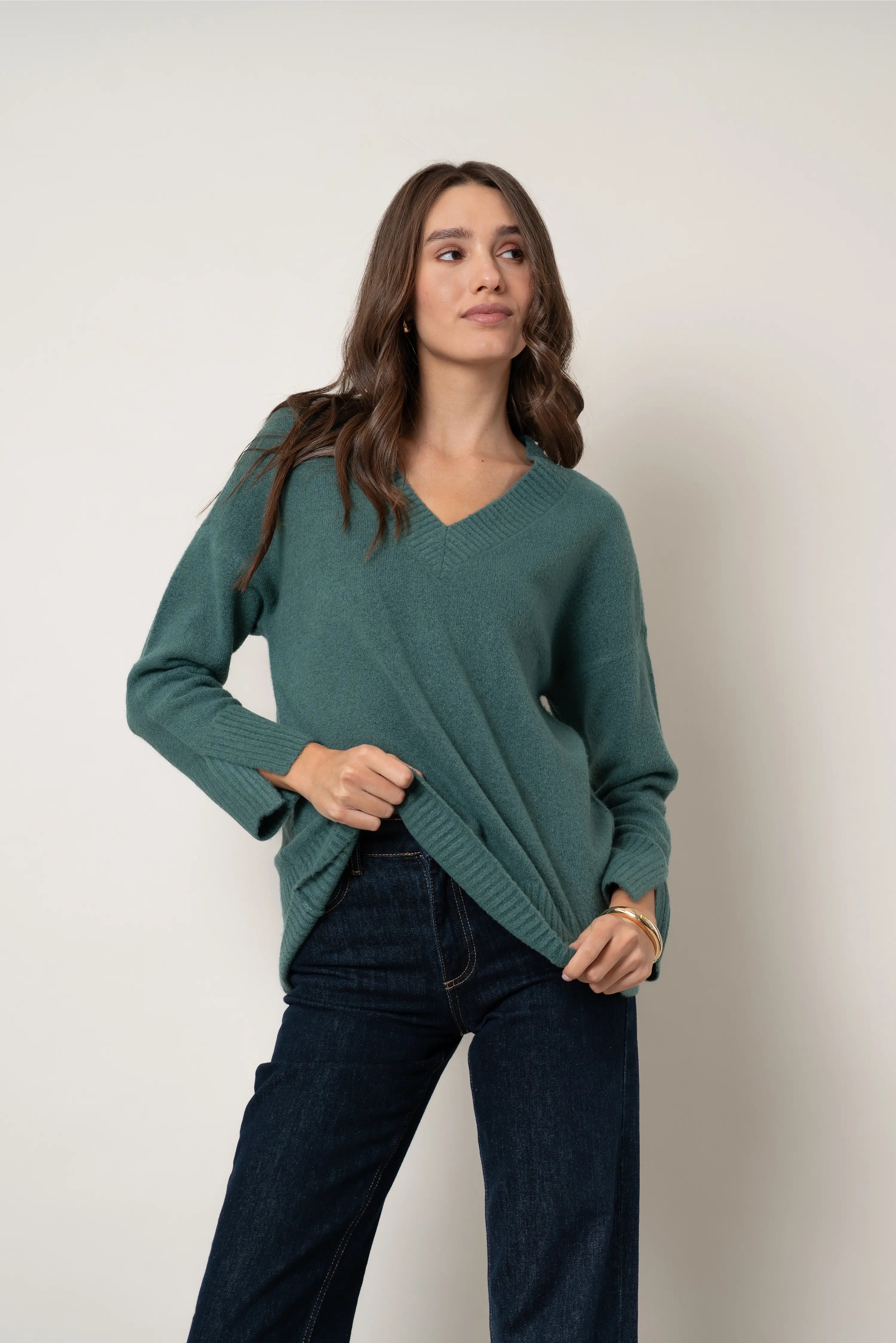 The Luxe V-Neck Tunic