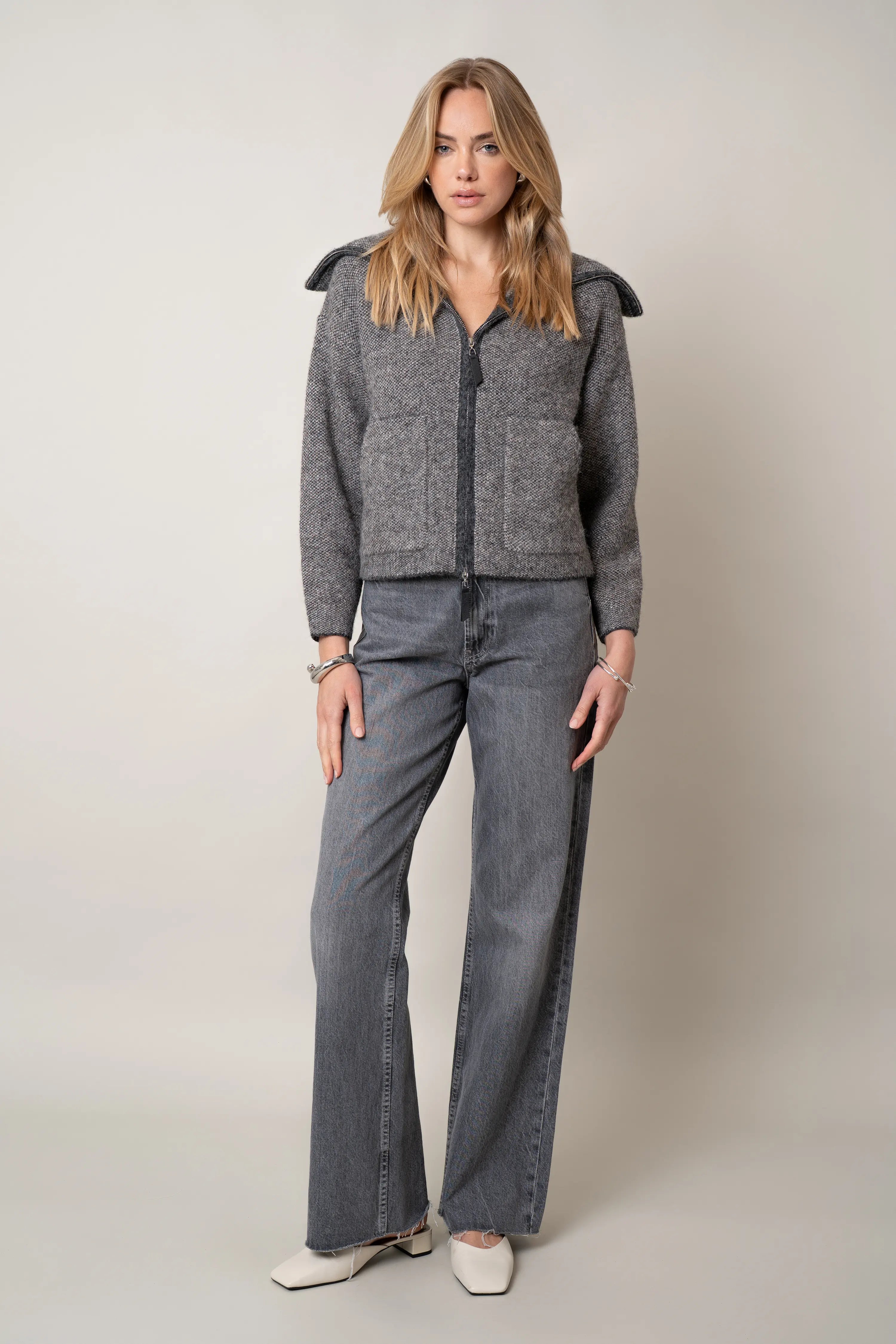 The Zip Collar Jacket