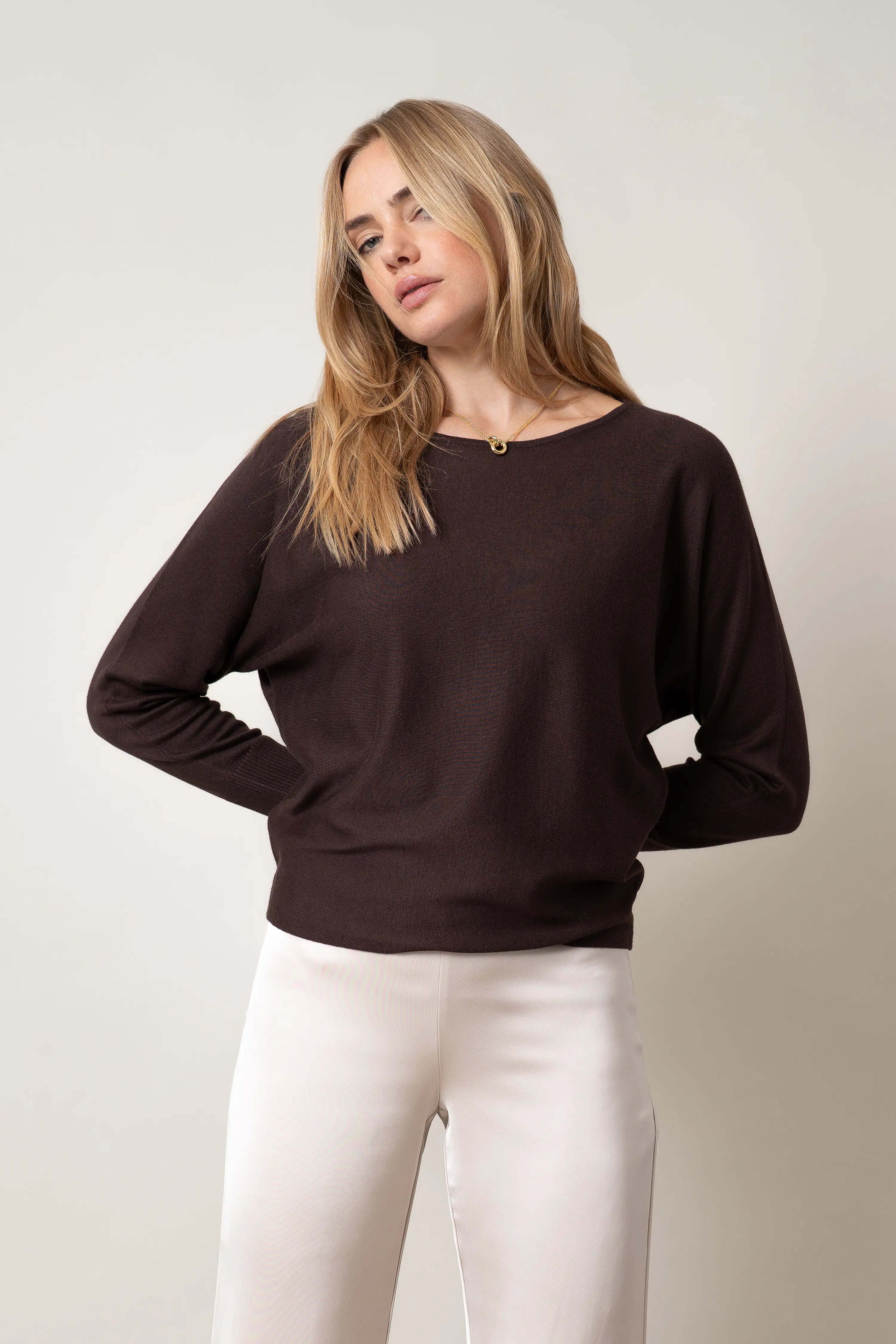 The Refined Boatneck Pullover
