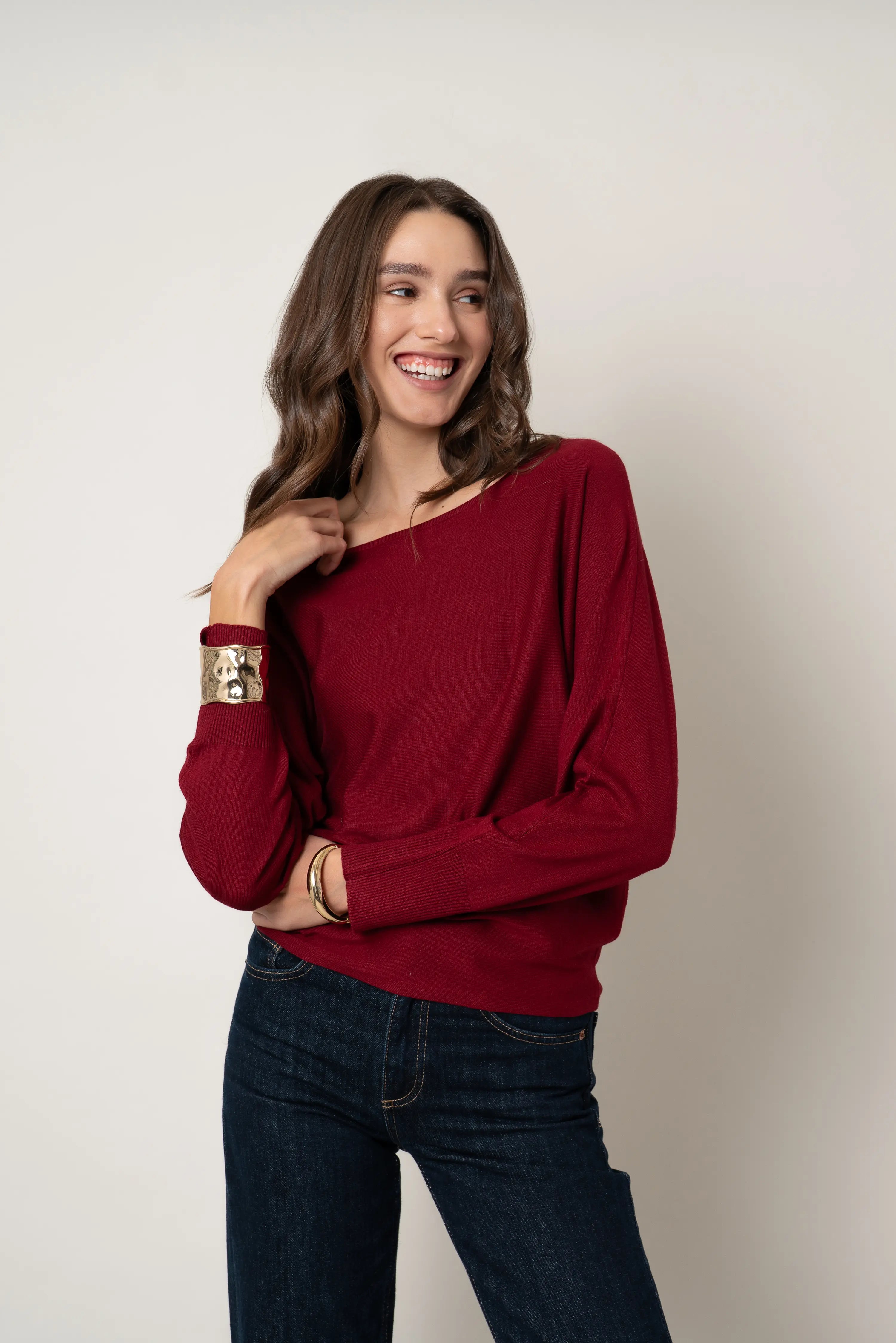 The Refined Boatneck Pullover