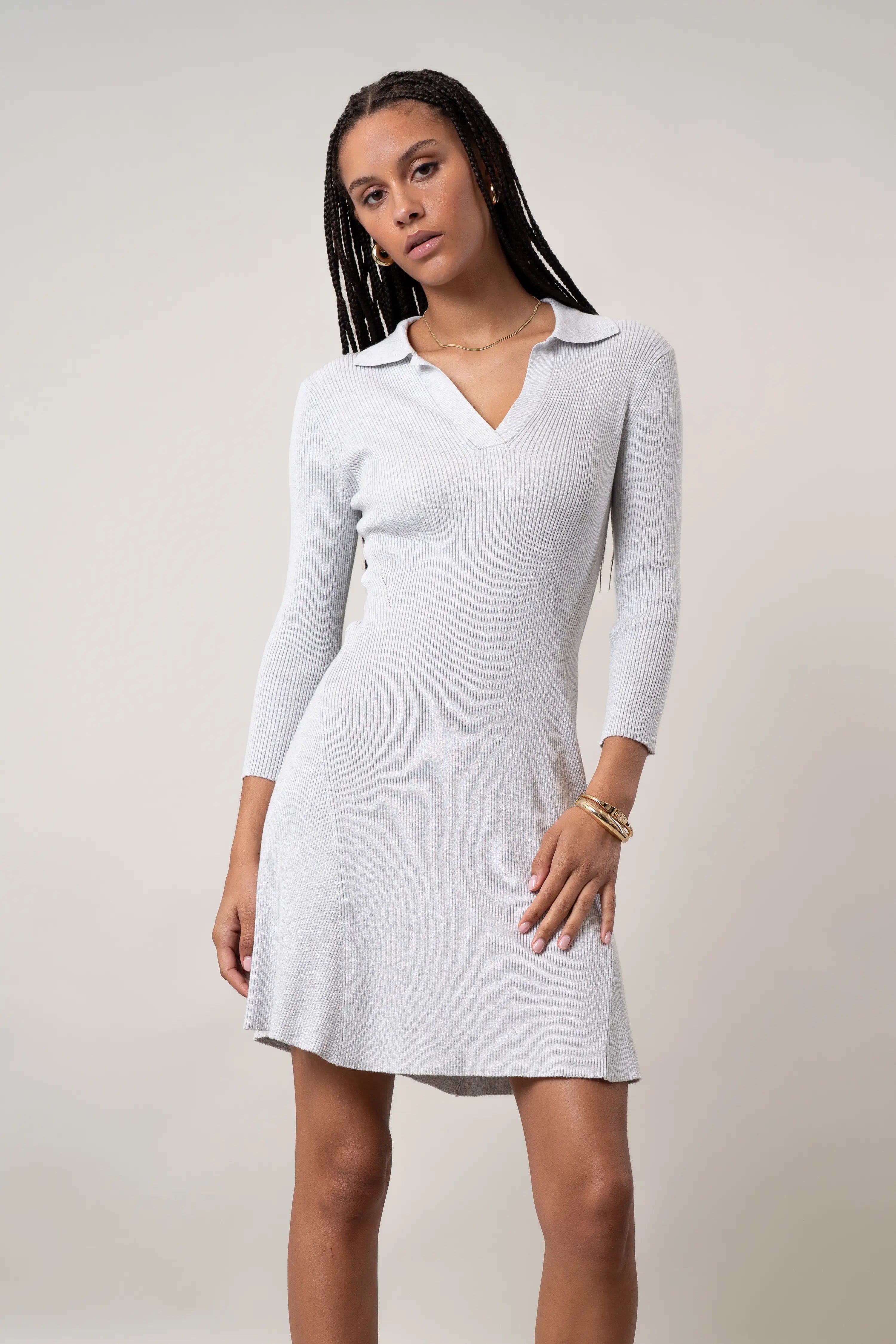 The Collared Knit Dress